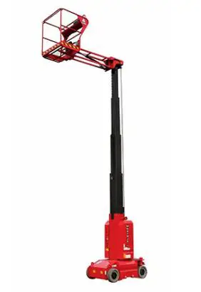 Pelarlift (el, batteri), <8 m